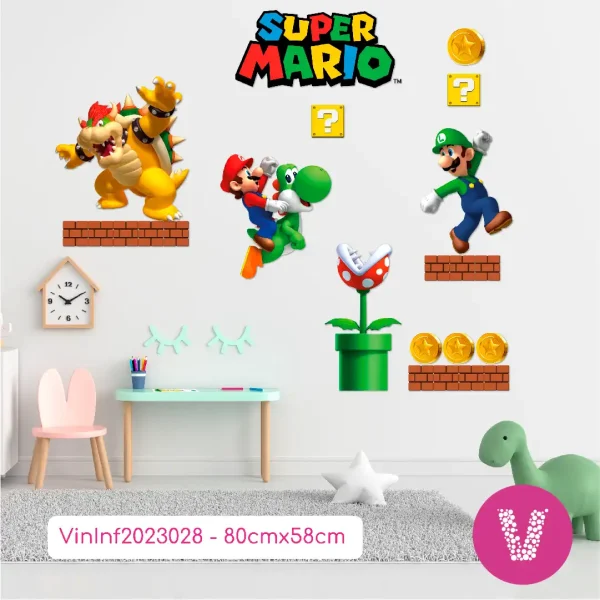 Vinilo Mario Bros