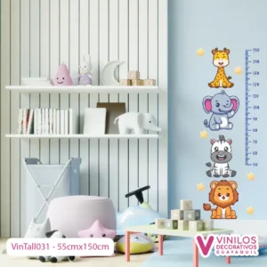 Vinilo Decorativo Tallímetro Infantil