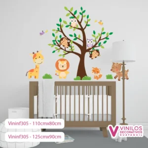 Vinilos Decorativos Infantiles De Safaris Para Niños